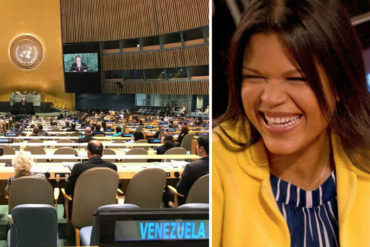 ¡SILLA VACÍA! La gran ausente de la Asamblea General de la ONU: María Gabriela Chávez (+Video)