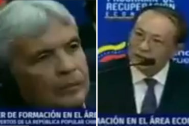 ¡FEO, FEO! Castro Soteldo quedó en ridículo cuando economista chino desmintió la efectividad del control del Estado sobre las empresas (+Video)