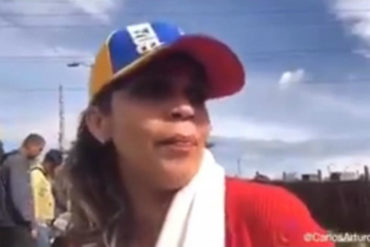 ¡ESTÁ CLARITA! Chavista “de corazón” admite que el madurismo “acabó con todo”: Estoy muy decepcionada, lo que toca el gobierno no sirve pa’ una mierd* (+Video)