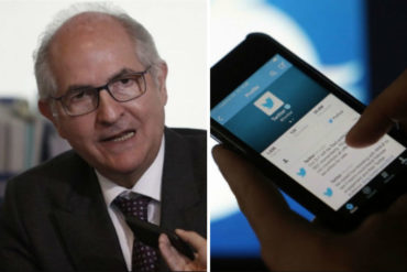 ¡QUÉ FUERTE! La incómoda pregunta que una tuitera le hizo a Antonio Ledezma sobre su yerno