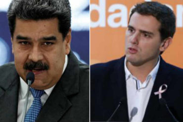 ¡TOMA, NICO! Español Albert Rivera le lanzó al régimen: “No hay palabras para calificar lo que está haciendo Maduro”