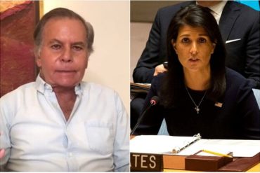 ¡MALAS NOTICIAS! Diego Arria advierte que la renuncia de Nikki Haley «es una pérdida para Venezuela» (+Video)