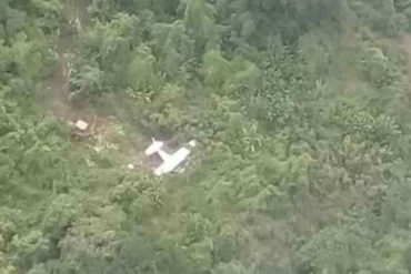 ¡LAMENTABLE! Una avioneta de la GNB se precipitó en los Valles del Tuy (dos funcionarios heridos) (+Fotos)