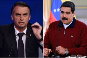 ¡ES CONTIGO, NICOLÁS! Presidente Bolsonaro pide al gobierno venezolano no dar «guarida» a los «terroristas» del ELN