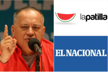 ¿NO SE CANSA? Diosdado arremete de nuevo contra La Patilla y El Nacional: “Aprieten que lo que viene es candela” (+Video)