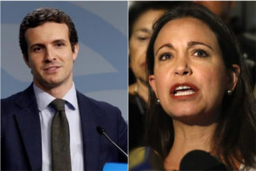 ¡FRONTAL! “El régimen chavista de Maduro no conoce límites”: la reacción de Pablo Casado sobre el ataque a María Corina