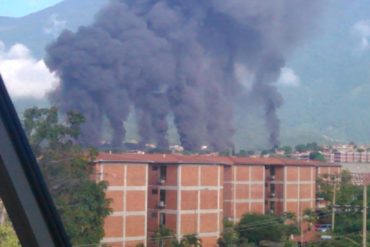 ¡QUÉ FUERTE! Reportan un herido tras derrame de combustible cerca de la planta de llenado de Pdvsa en Guatire