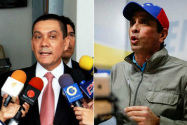 ¡FRONTAL! Capriles a Saab y su combo: “No nos comemos el cuento de que Fernando Albán se suicidó, eso no se lo cree nadie” (+Video)