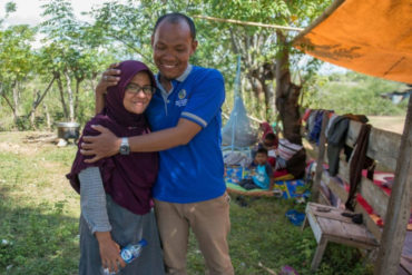 ¡MILAGRO! La historia de una pareja que sobrevivió a la tragedia del terremoto y el tsunami en Indonesia