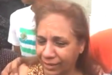 ¡CONMOVEDOR! «Así no esté aquí conmigo, lo importante es que esté en libertad»: Lo dijo entre lágrimas la madre de Lorent Saleh (+Video)