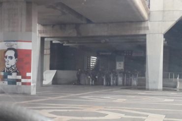 ¡ATENCIÓN! Sin servicio y con estaciones militarizadas: así amaneció el Metro de Maracaibo este #1Oct