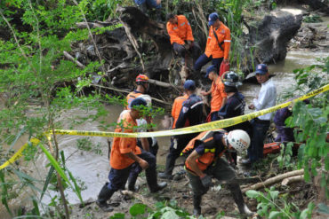 ¡TRAGEDIA! Hallaron el cadáver del niño desaparecido tras crecida de río San Diego en Carabobo