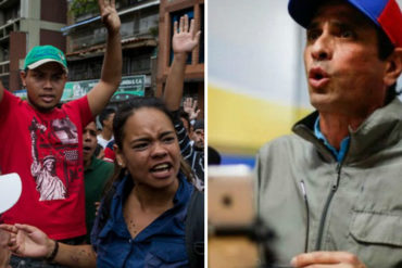 ¡MALA SUYA! A Capriles lo estallaron por decir que va a «combatir» a los extremistas de la oposición: «Ten dignidad, retírate»