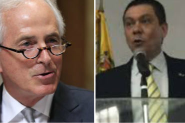 ¡MUY TURBIO TODO! Senador Corker tilda de «perturbadora» la muerte del concejal Albán y exige al gobierno explicaciones (está en Venezuela)