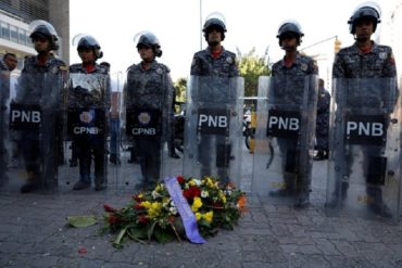 ¡ÚLTIMA HORA! Piquete de la PNB impidió avance de la marcha opositora en protesta al asesinato de Fernando Albán