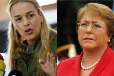 ¡CONTUNDENTE! Tintori a Bachelet: «Usted tiene el compromiso internacional, moral y ético de visitar Venezuela»