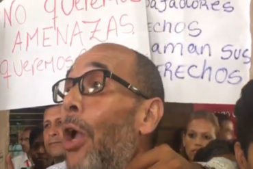 ¡SEPA! Funcionarios del Ministerio de Trabajo son amenazados por protestar: “Les prohíben entrar a las oficinas” (+Video)