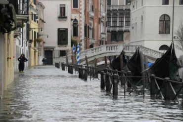 ¡MÍRELO! El impresionante video que muestra el centro histórico de Venecia bajo las aguas (+Fotos)