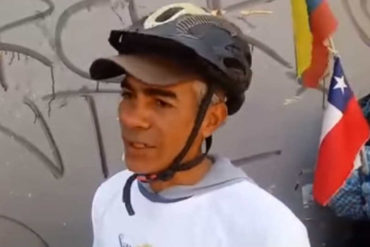 ¡QUÉ VOLUNTAD! La impactante historia del venezolano que viaja en bicicleta hasta Argentina: lleva 4 meses de recorrido (+Video)