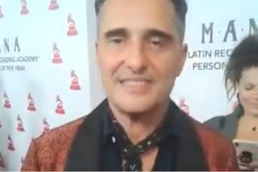 ¡SOLIDARIO! Cantante chileno Jorge Drexler desde los #LatinGrammy: Espero que los tiempos vayan mejorando para Venezuela (+Video)