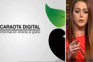 ¡AH, BUENO! Angie Pérez ahora arremetió contra Caraota Digital: «Tocan al son que les toca el régimen» (vea cómo se defendió el medio) (+Video)