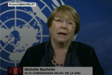 ¡VER PARA CREER! Michelle Bachelet descarta tomar posición a favor de un bando: Si voy a Venezuela haré mi tarea de manera objetiva