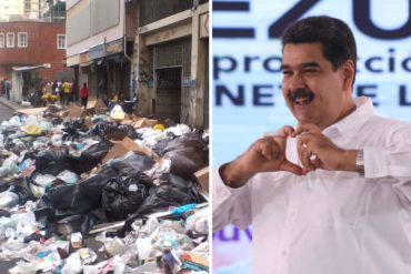 ¿EN QUÉ CIUDAD VIVE? Según Maduro Caracas cada vez “está más bella” (se olvidó de las montañas de basura que hay en la ciudad)