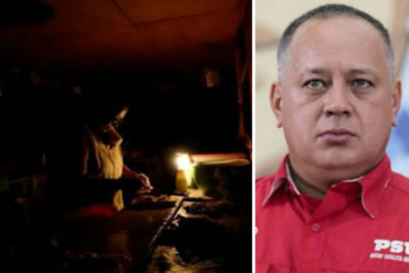 ¡ENLOQUECIÓ! Diosdado justifica apagones en Nueva Esparta con «ataques terroristas» (se olvidó de las iguanas)