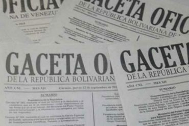 ¡LE MOSTRAMOS! Ya en Gaceta Oficial la reconversión monetaria que eliminará seis ceros al bolívar desde el #1Oct