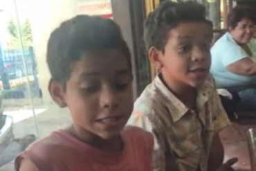 ¡CONMOVEDOR! Hermanos de 14 años en situación de calle muestran su talento para el canto (+Video emotivo)