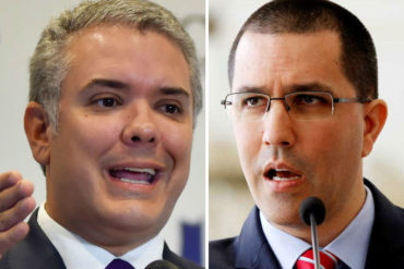 ¡MIRA QUIÉN LO DICE! Arreaza acusa a Duque de “vividor”: Colombia tiene récord en recibir recursos y «darles otro uso»