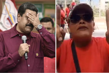 ¡ES CONTIGO, NICO! Trabajadora de Bolipuertos no se calló y le dijo sus verdades a Maduro: Creímos en ti, pero estamos cansados de tanta miseria (+Video)