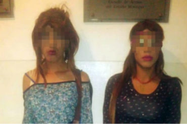 ¡DELINCUENCIA DESATADA! Travestis fueron capturados hurtando en farmacia de Maturín (+Fotos de la pruebas)