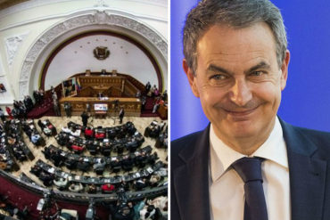 ¡BIEN RARO! La AN declaró persona non grata a Rodríguez Zapatero en una reñida votación (43 votaron en contra)