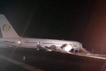 ¡LO ÚLTIMO! Reportan 6 heridos tras aterrizaje de emergencia de un Boeing en Guyana