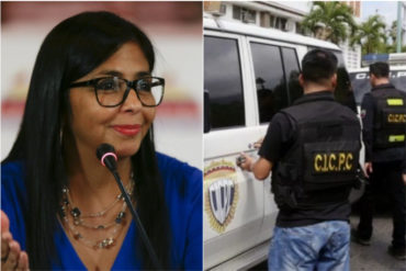¡SI TÚ LO DICES! Delcy Rodríguez: El Cicpc es “uno de los mejores cuerpos policiales del continente”