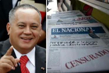 ¡LO QUE FALTABA! Diosdado Cabello confirmó que irá por el edificio sede de El Nacional si Miguel Enrique Otero “no quiere pagarle” (+Videos)