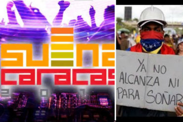 ¡VEA! La lista de artistas que se presentarán en el polémico Suena Caracas mientras el país se cae a pedazos (+Fotos +Videos)