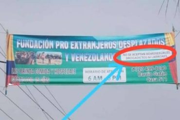 ¡SÉPALO! Fundación condiciona la ayuda a venezolanos en Colombia: “No se aceptan homosexuales” ¡SÉPALO! Fundación condiciona la ayuda a venezolanos en Colombia: “No se aceptan homosexuales”