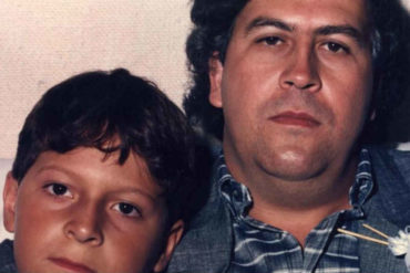 ¡LE MOSTRAMOS! Así fue la reacción del hijo de Pablo Escobar al saber que el narco había violado a su madre