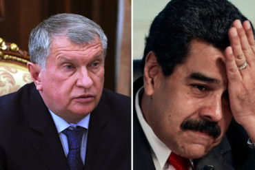 ¿ALÓ, NICO? El director ejecutivo de la petrolera rusa Rosneft estuvo en Venezuela reclamando los envíos de petróleo