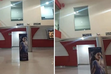 ¡SE LLEVÓ UN SUSTO! Joven se tardó mucho en el baño de un cine y esta fue su «sorpresa» al salir (+Fotos)