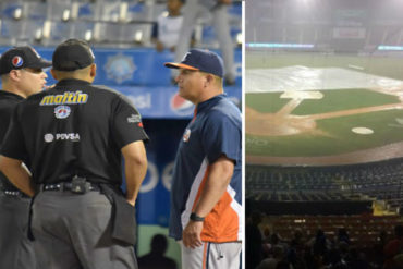 ¡ENTÉRESE! Magallanes ganó por forfeit al Caribes: El equipo no quiso regresar al campo tras fuertes lluvias