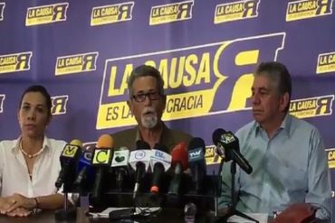 ¡IMPORTANTE SABERLO! La Causa R decidió separarse de la fracción de la Unidad de la AN (+Video)