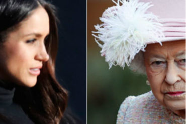 ¡CALIENTE CHISME! El «agarrón» entre la reina Isabel II y Meghan Markle por una tiara