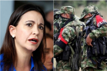 ¡SIN TAPUJOS! María Corina Machado: «Ahora a los militares venezolanos los están matando el hampa y la guerrilla»