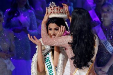 ¡EMOCIONANTE! Mariem Velazco dedicó a Venezuela su triunfo en el Miss International: «Esto es para mi país» (+Video)