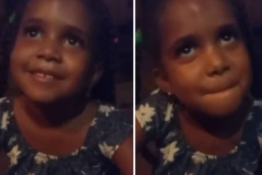 ¡MÁS CLARO IMPOSIBLE! Niña expresa su rechazo a Maduro en este tierno y gracioso video que te hará el día