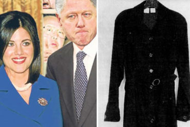 ¡CANDENTE! Por primera vez Monica Lewinsky soltó todo sobre su encuentro íntimo con Bill Clinton y las «manchas» en el famoso vestido