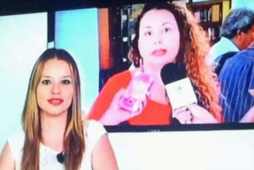 ¡ATRACO EN VIVO! A una periodista le robaron el celular en plena grabación de una entrevista (+Video)